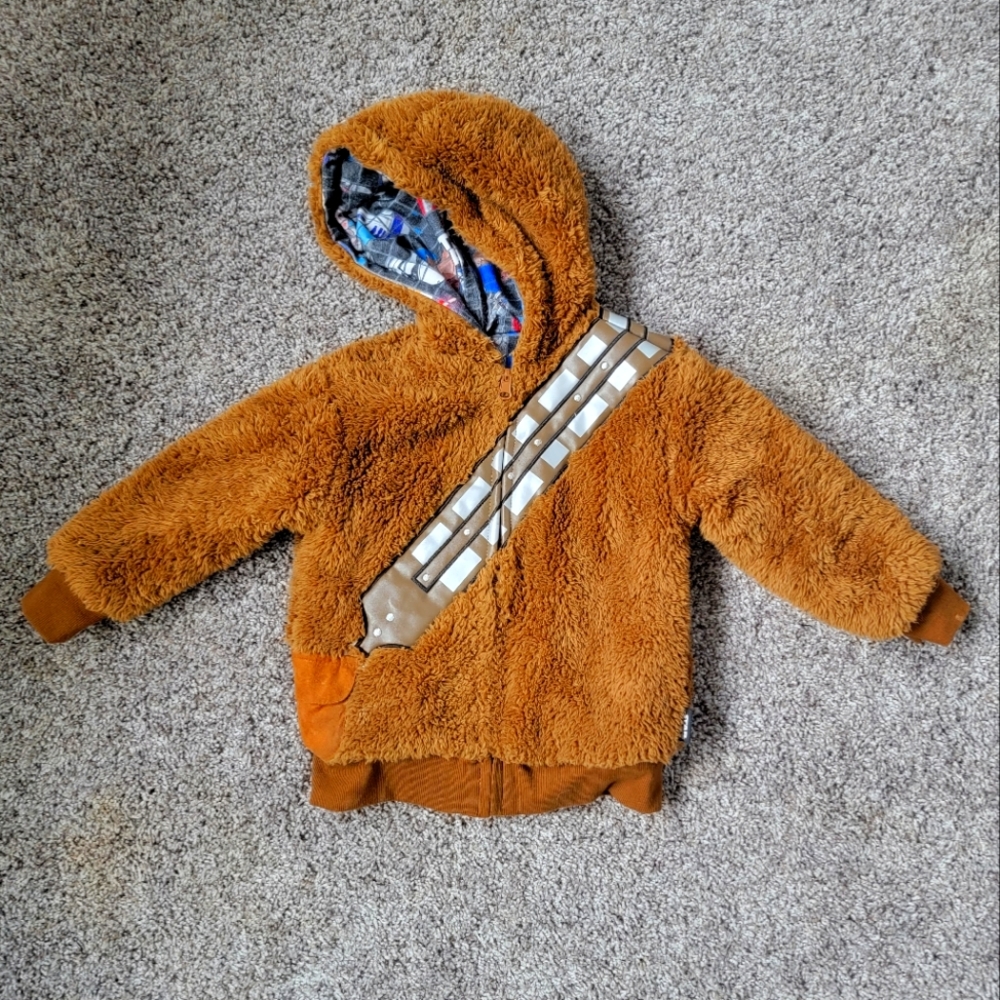 3T Chewbacca zip up jacket for kids !